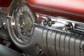 Detail of a classic car Royalty Free Stock Photo