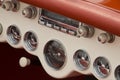 Detail of a classic car Royalty Free Stock Photo