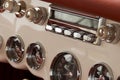 Detail of a classic car Royalty Free Stock Photo