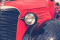 detail of classic vintage car Royalty Free Stock Photo