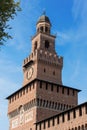 Sforza Castle - Milan Italy - Castello Sforzesco Royalty Free Stock Photo