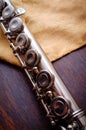 Detail Close up Flute Royalty Free Stock Photo