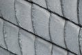 Detail close-up of natural grey stone shingle slate tiles texture roof abstract surface background. Natural mineral Royalty Free Stock Photo