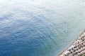 Coastline of Nice, view from the castle, French Riviera