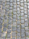 Detail of cobble stone background Royalty Free Stock Photo