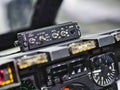 Detail cockpit  the Fairchild Republic A-10 Thunderbolt II Royalty Free Stock Photo