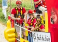 Detail of Cofidis Caravan - Tour de France 2015