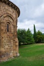 Detail of the Collegiate Church of San Martin de Elines of the twelfth century