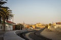 Detail of colorful houses in Luderitz - The ancient german style town in south Namibia Royalty Free Stock Photo