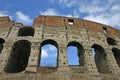 Detail of colosseum in Rome Royalty Free Stock Photo