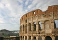 Detail of colosseum in Rome Royalty Free Stock Photo