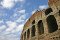 Detail of colosseum in Rome Royalty Free Stock Photo