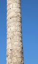 detail of the Column of Imperior Marcus Aurelius in the Column Royalty Free Stock Photo