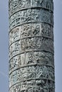Detail of column Vendome Royalty Free Stock Photo