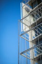 Detail of a contemporary modern offices building Royalty Free Stock Photo