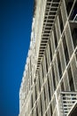 Detail of a contemporary modern offices building Royalty Free Stock Photo