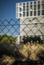 Detail of a contemporary modern offices building Royalty Free Stock Photo