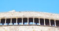 Detail of the cornice of a building in the Plaza de la Catedral, Barcelona