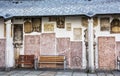 Detail of courtyard of famous Saint Stephen's cathedral in Passa