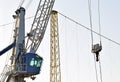 The detail of the crane industry Royalty Free Stock Photo