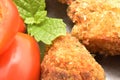 Detail of Croquettes Royalty Free Stock Photo