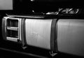 Detail of DAF truck gas tank Royalty Free Stock Photo