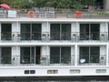 Detail of Danube cruise ship Royalty Free Stock Photo