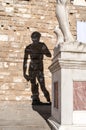 Detail of David statue by Michelangelo Royalty Free Stock Photo