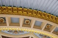 Detail of a decorated ceiling