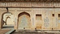 Detail of decorated gateway. Amber fort. Jaipur, Rajasthan - Image Royalty Free Stock Photo