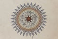 Detail of a decoration on the ceiling of mosque in Mostar Royalty Free Stock Photo