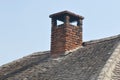 Brick-made chimney Royalty Free Stock Photo