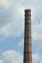 Brick-made chimney Royalty Free Stock Photo