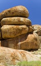 Detail of Devils Marbles Royalty Free Stock Photo