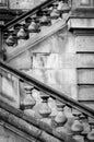 Detail of diagonal stairs neoclassicism