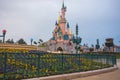 Detail of Disneyland Paris park and resort, located east of Paris, France.