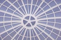 Detail of dome structure Royalty Free Stock Photo