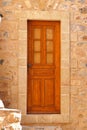 Detail of a door inside the mythical castle of Monemvasia