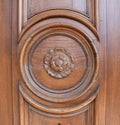 Detail of door on Victorian home