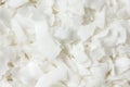 Detail of dried shaved coconut flakes Royalty Free Stock Photo