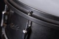 Detail of a drum kit closeup. Royalty Free Stock Photo