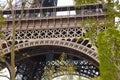 Detail of Eiffel Tower Royalty Free Stock Photo