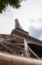 Detail of Eiffel Tower Royalty Free Stock Photo