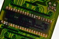 Detail of an electronic board