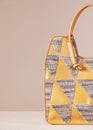 Detail of an elegant women\'s handbag