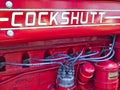 Detail of the engine on a Cockshutt Tractor Royalty Free Stock Photo