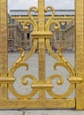 A Detail of the Entrance Gate, Palace of Versailles Royalty Free Stock Photo