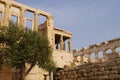 Detail from the Erechteion, Acropolis, Athens, Greece. Royalty Free Stock Photo