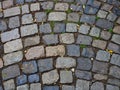 Detail of European Natural Cobble Stones