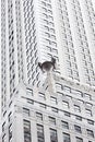 Detail of the exterior of Chrysler Building at midtown Manhattan Royalty Free Stock Photo